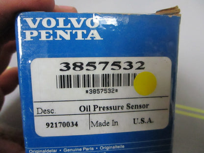 *NEW OEM* 0720 Volvo Penta Oil Pressure Sensor 3857532