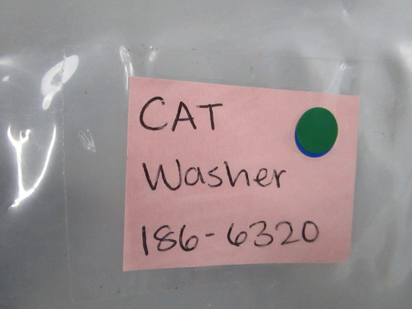 NEW OEM 186-6320 CAT Washer 0810