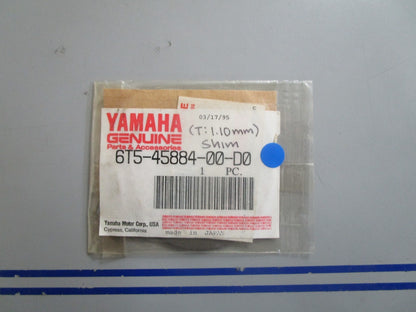 *NEW OEM* 0810 Yamaha (T:1.10MM) Shim 6T5-45884-00-D0