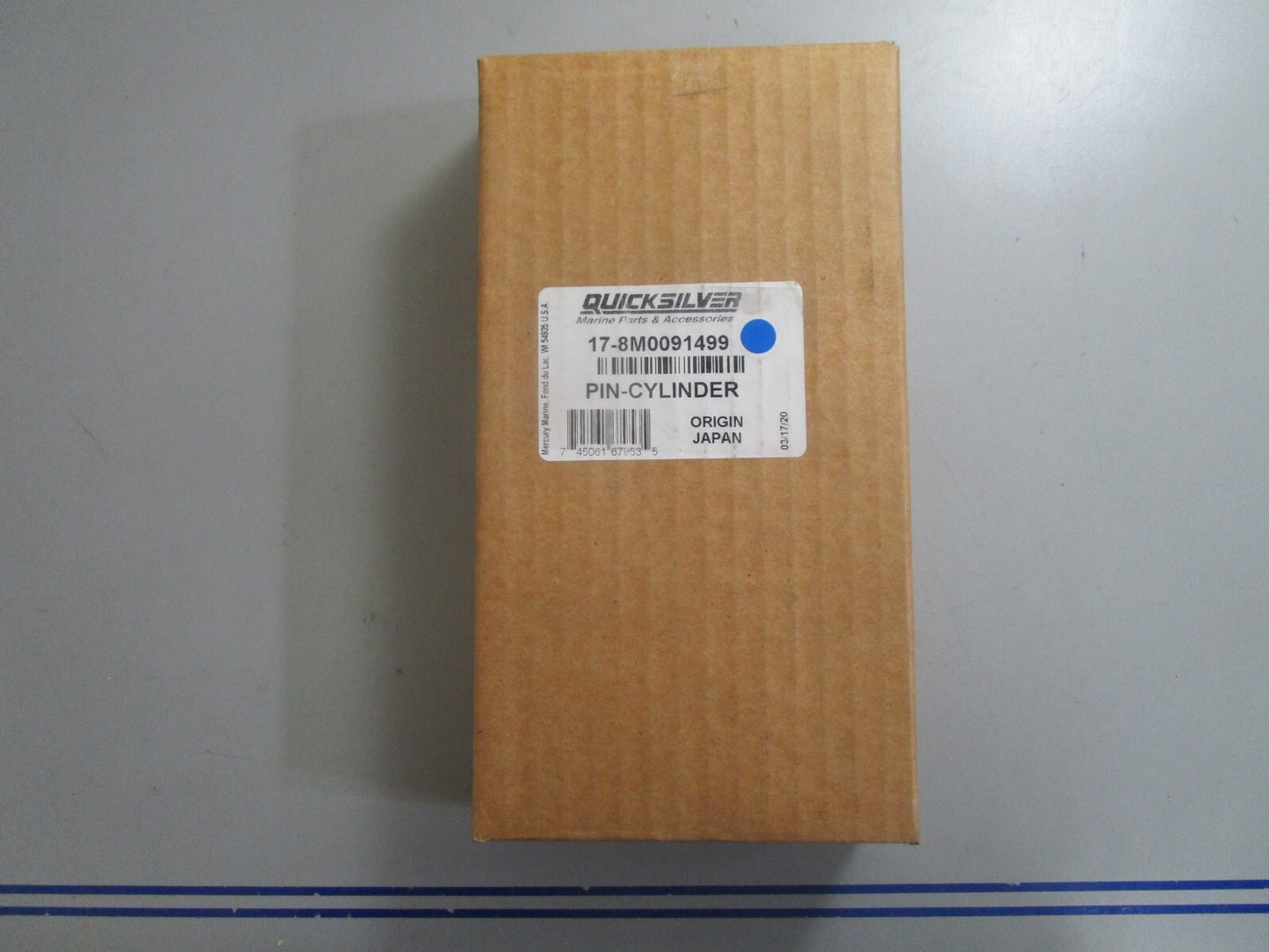 *NEW OEM* 0810 Mercury Quicksilver Cylinder Pin 17-8M0091499