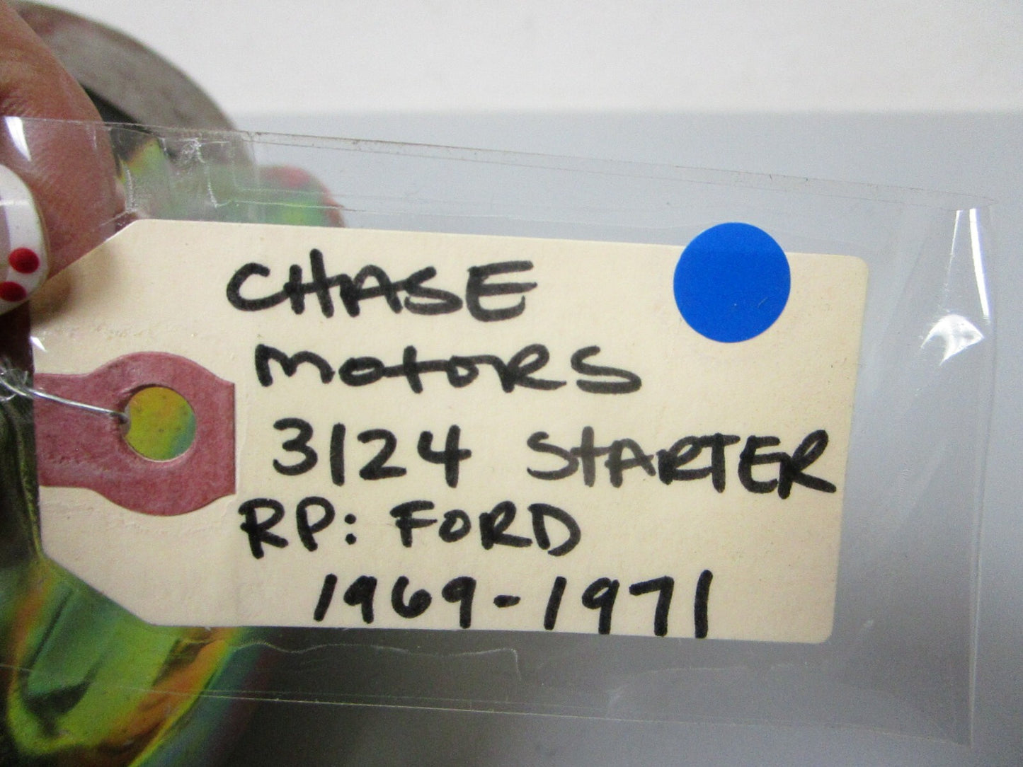 *NEW* 0720 Chase Motors Starter 3124 Replaces: Ford 1969 1970 1971