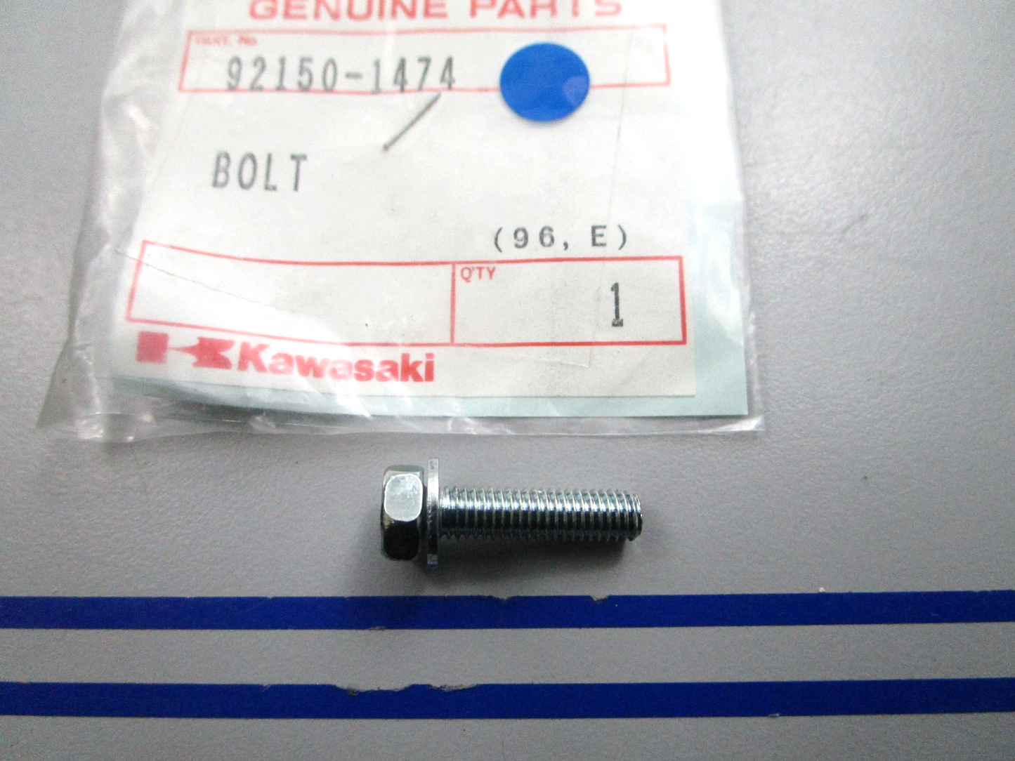 NEW OEM Kawasaki 92150-1474 Bolt 0810