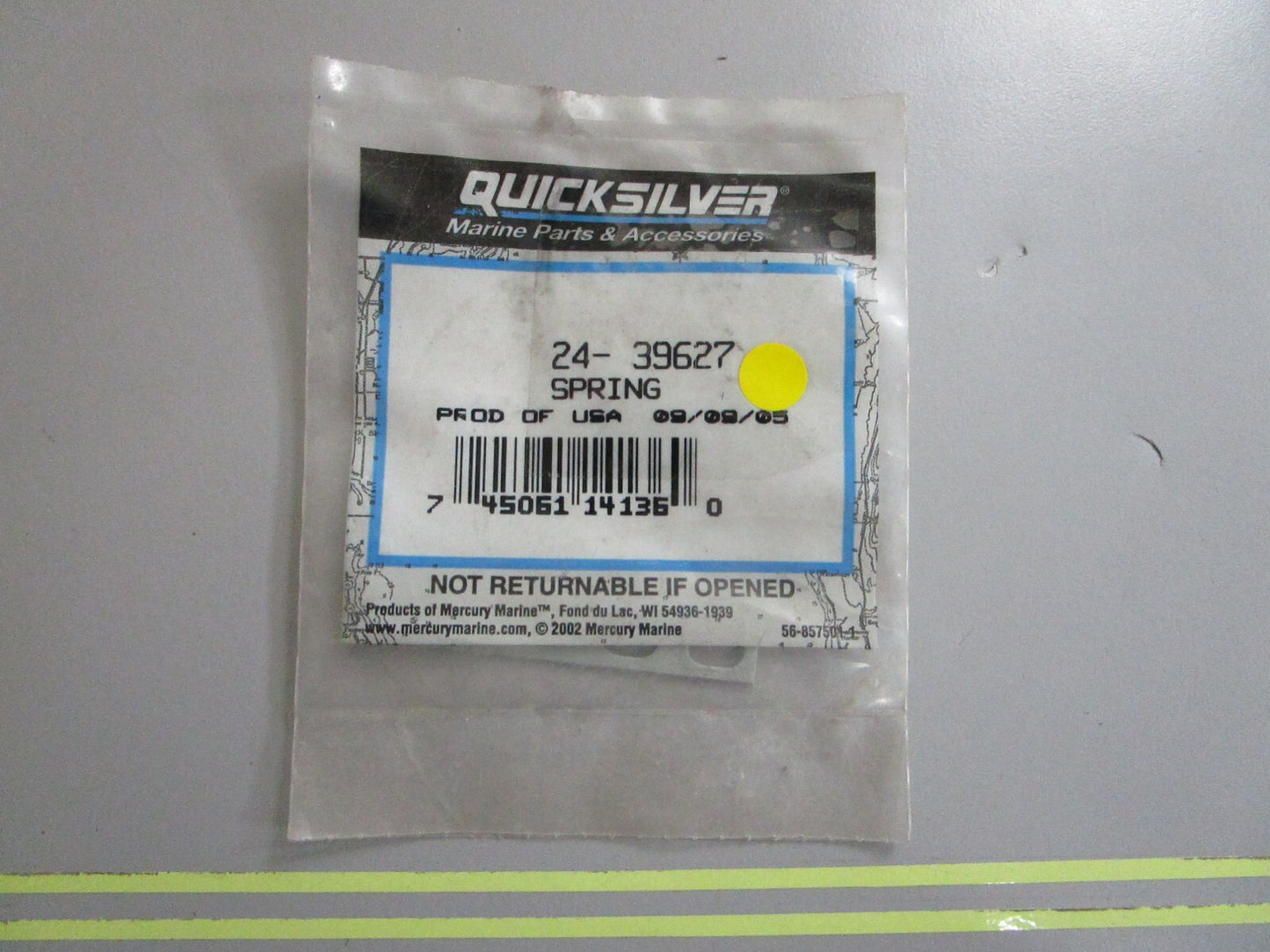 *NEW OEM* 0810 Mercury Quicksilver Spring 24-39627
