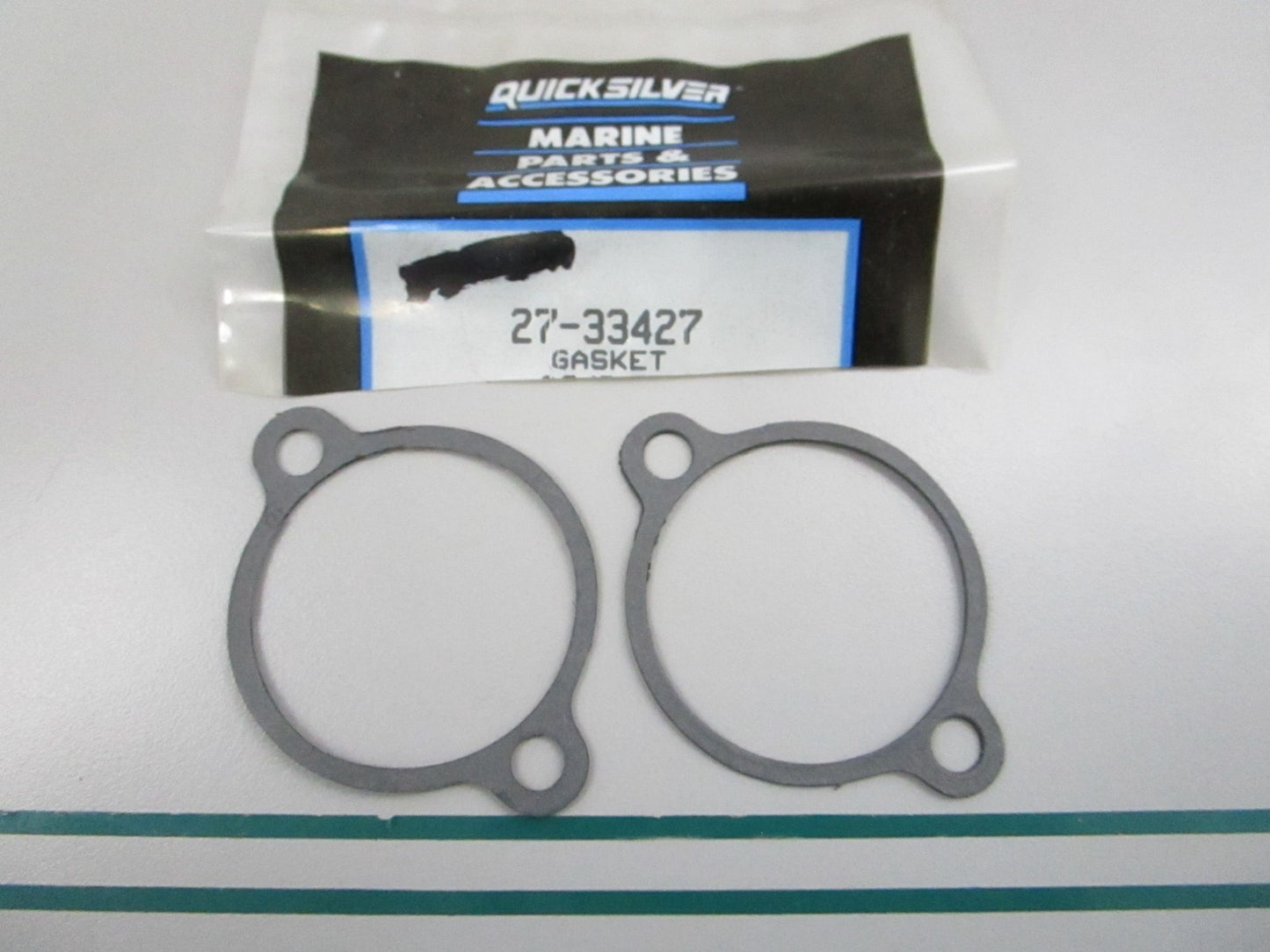 NEW OEM (LOT OF 2) 27-33427 Mercury Quicksilver Gasket 0810