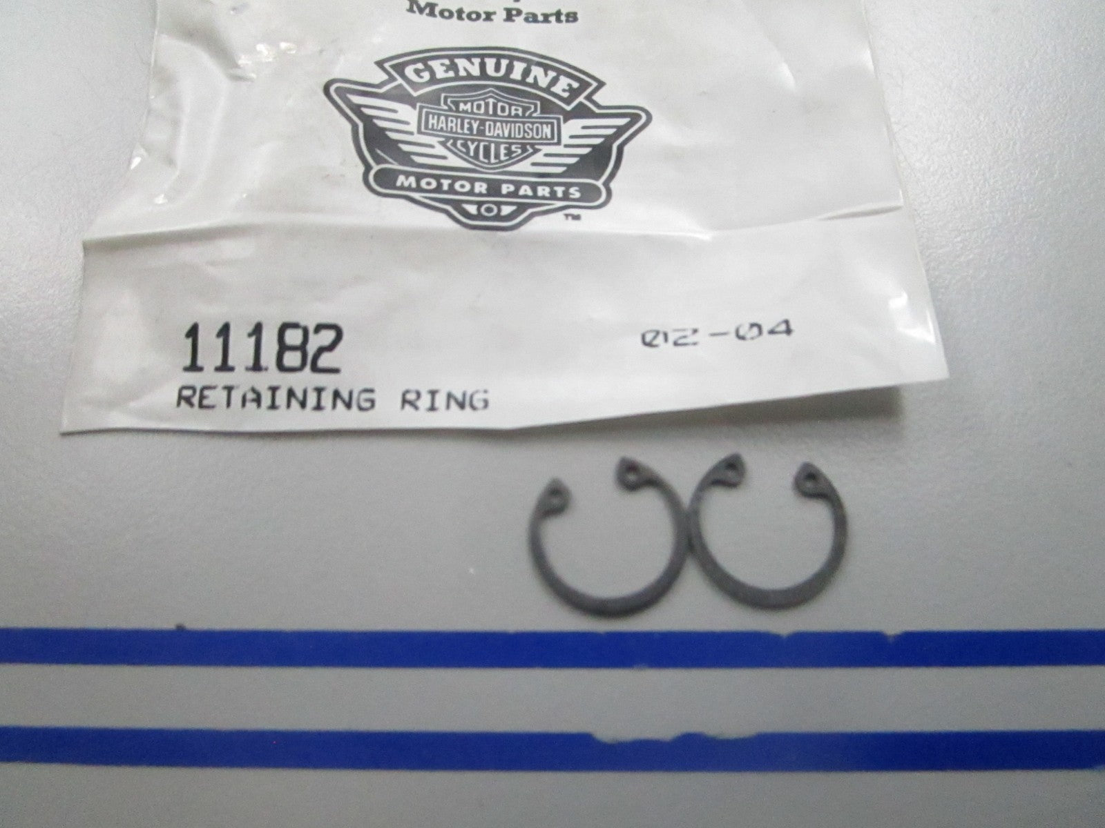 *NEW OEM* (LOT OF 2) 0810 Harley Davidson Retaining Ring 11182