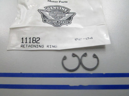 *NEW OEM* (LOT OF 2) 0810 Harley Davidson Retaining Ring 11182