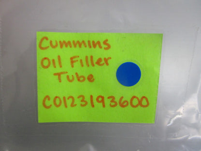 *NEW OEM* 0820 Cummins Oil Filler Tube C0123193600