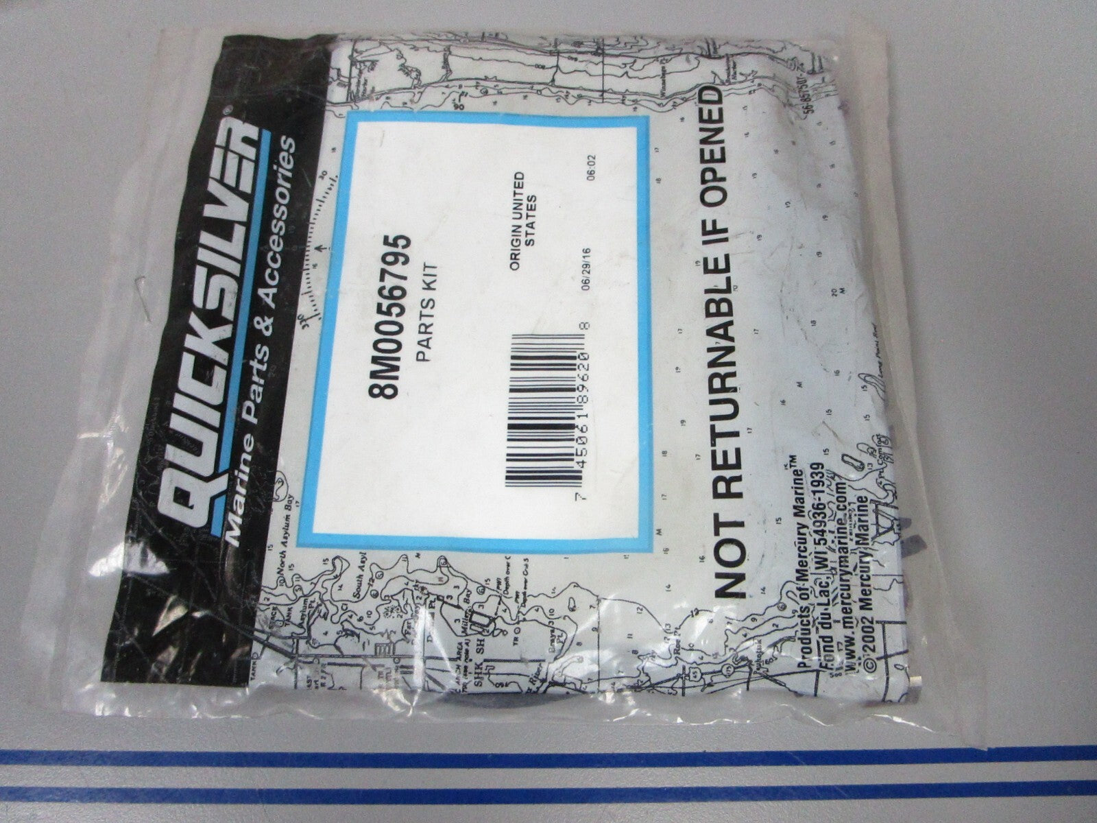 *NEW OEM* 0810 Mercury Quicksilver Parts Kit 8M0056795