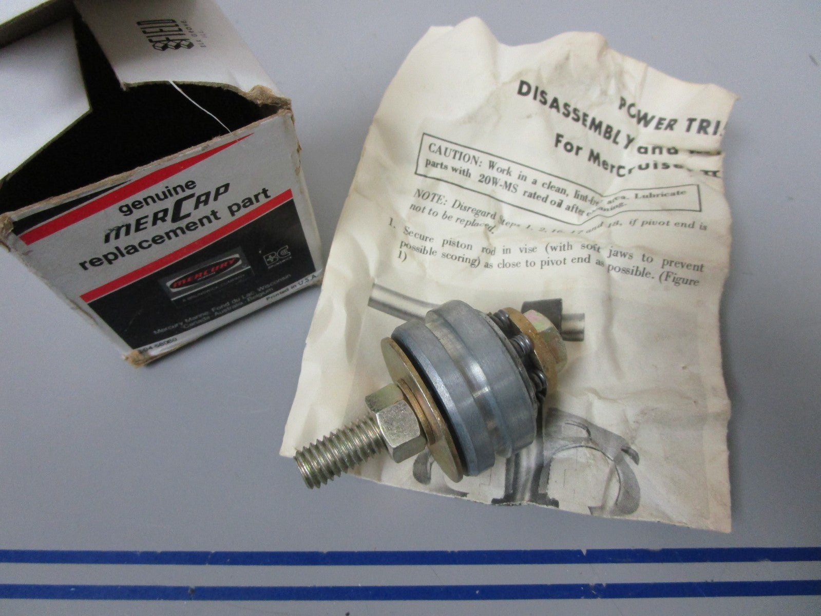 *NEW OEM* 0720 Mercury Quicksilver Repair Shock Piston 47348A1