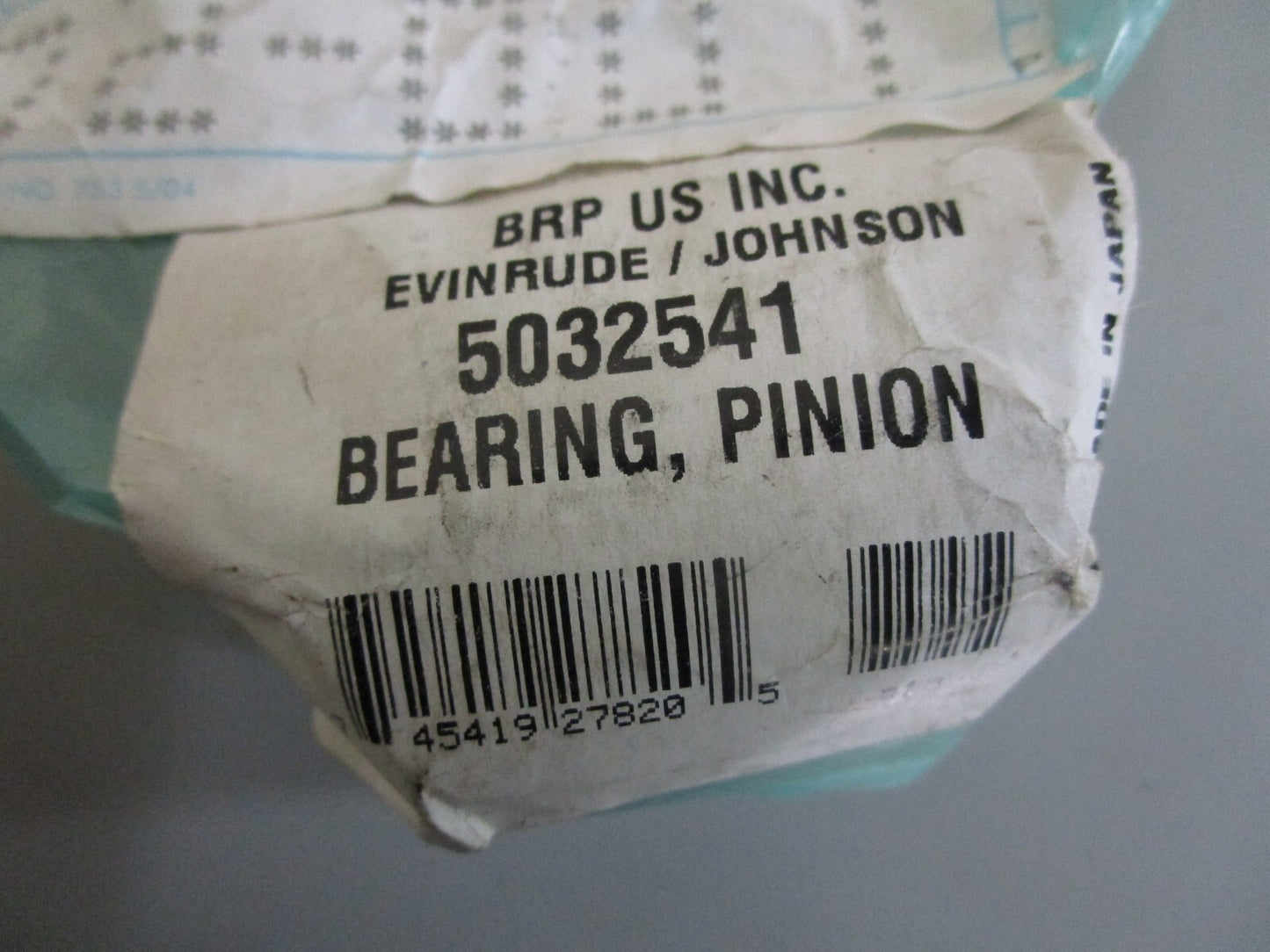 *NEW OEM* 0820 OMC Johnson Evinrude Pinion Bearing 5032541