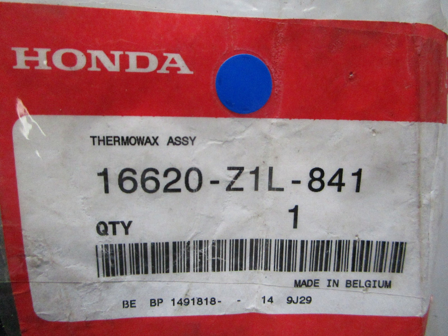 *NEW OEM* 0810 Honda Thermowax Assembly 16620-Z1L-841