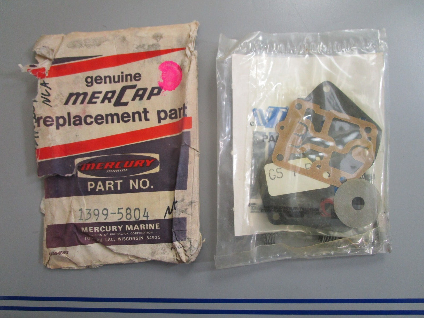 *NEW OEM* 0810 Mercury Quicksilver Carburetor Repair Kit 1399-5804