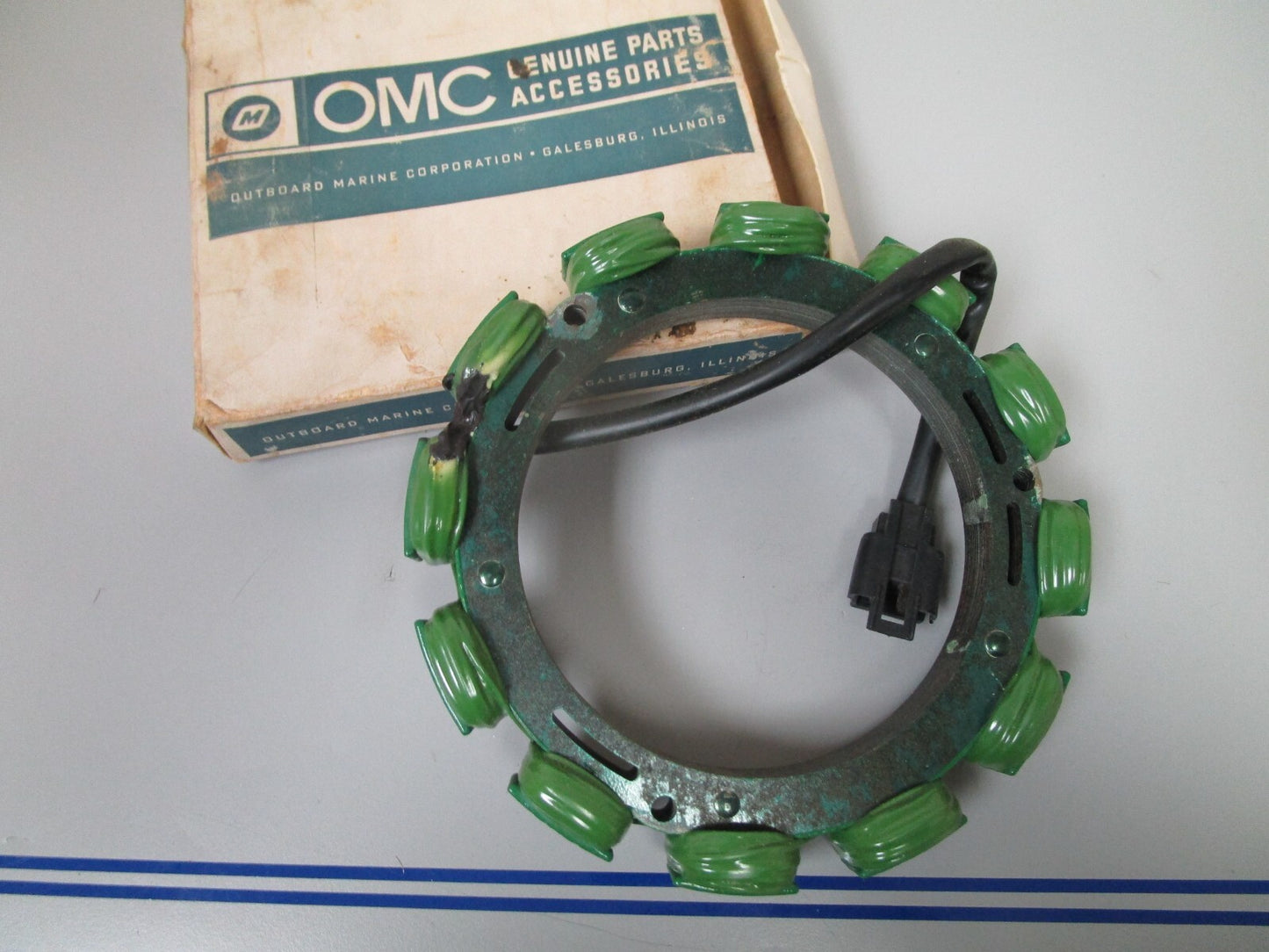 *NEW OEM* 0720 OMC Johnson Evinrude Stator 580650 0580650