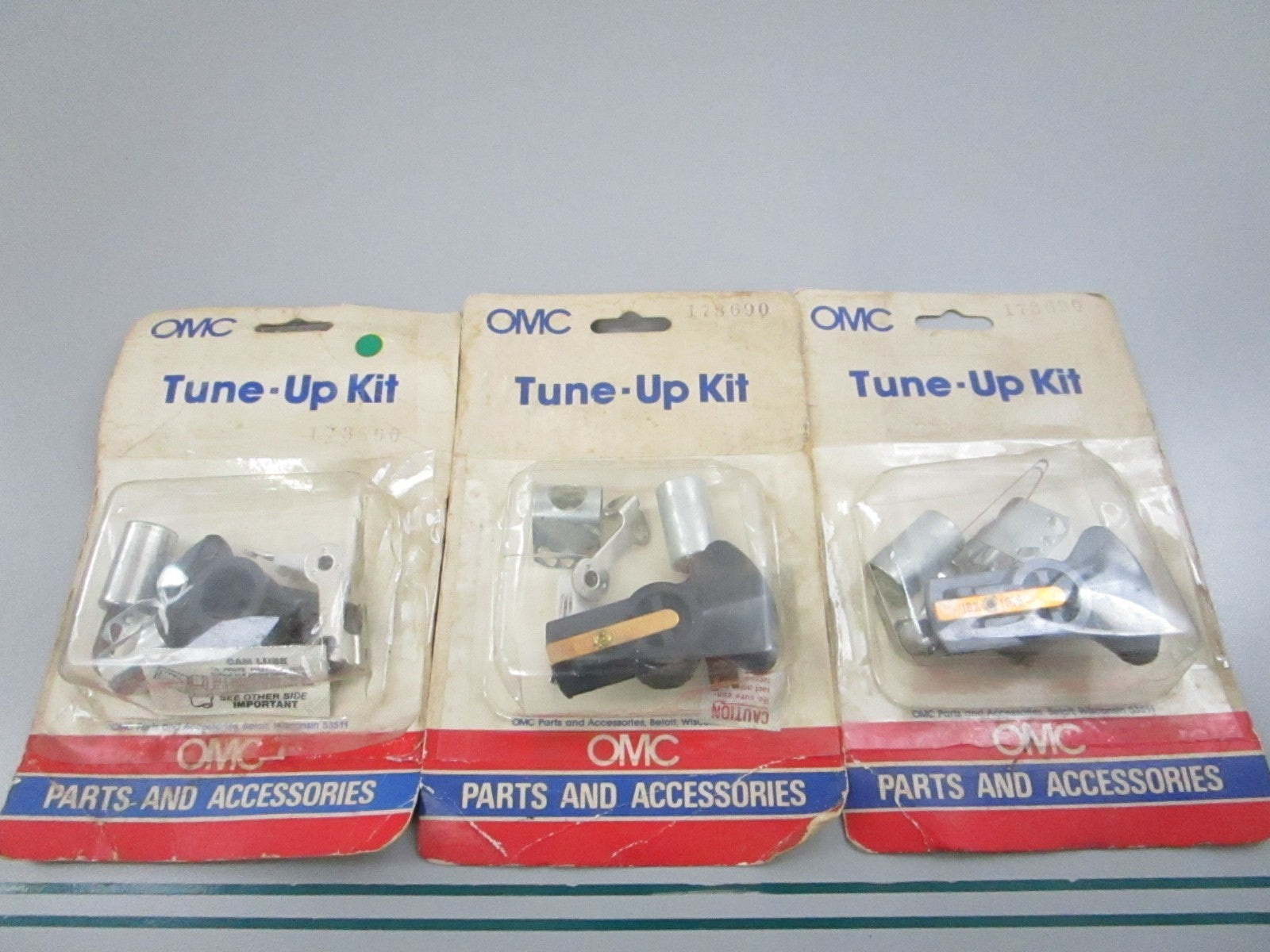 NEW OEM (LOT OF 3) 173690 0173690 OMC Johnson Evinrude Tune-Up Kit 0810