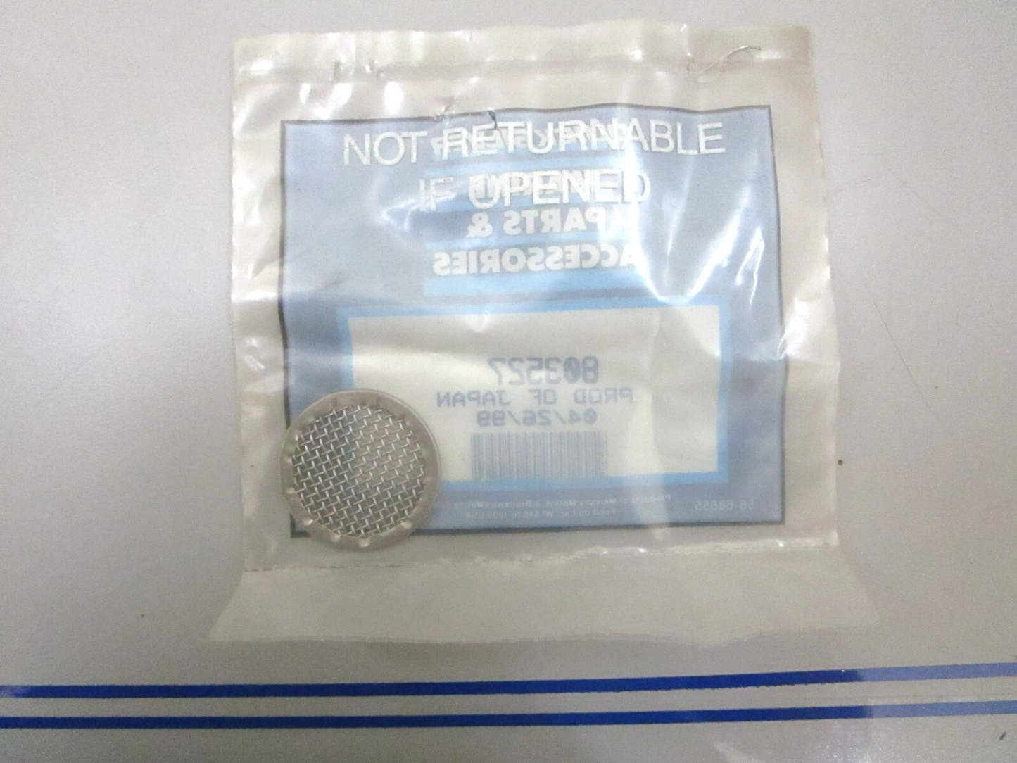 *NEW OEM* 0780 Mercury Quicksilver Trap-Flame 803527