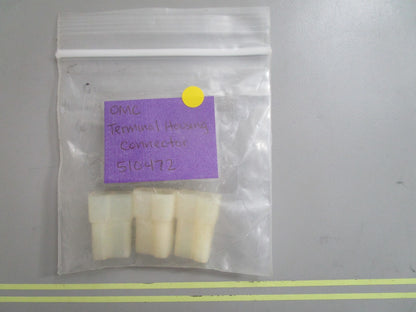 *NEW OEM* (LOT OF 3) 0810 OMC Johnson Evinrude Terminal Housing Connector 510472