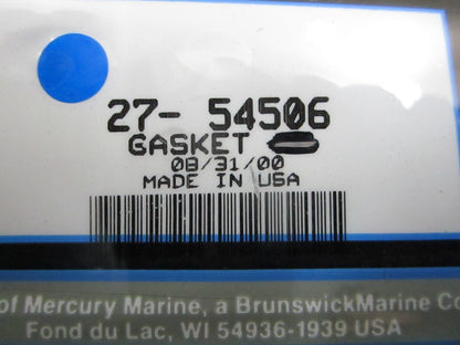 *NEW OEM* (LOT OF 4) 0810 Mercury Quicksilver Gasket 27-54506