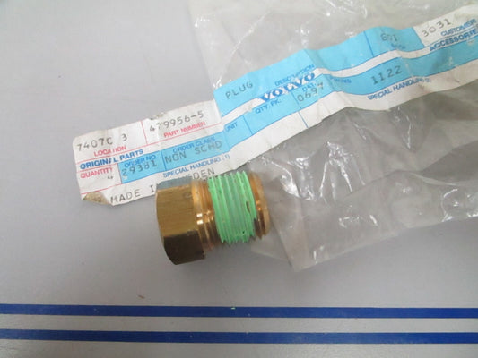 *NEW OEM* 0810 Volvo Penta Plug 479956