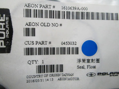 *NEW OEM* 0810 Polaris Float Seal 0453032