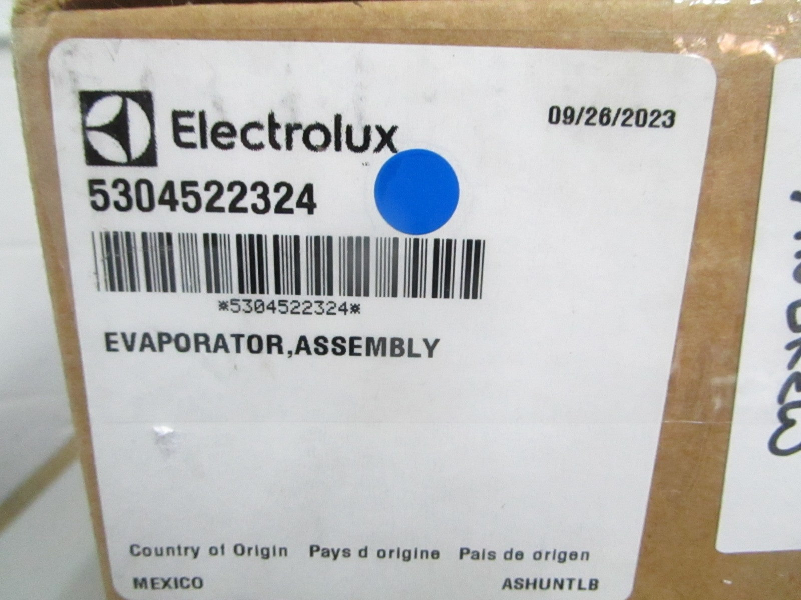 *NEW OEM* 0820 Electrolux Evaporator Assy 5304522324