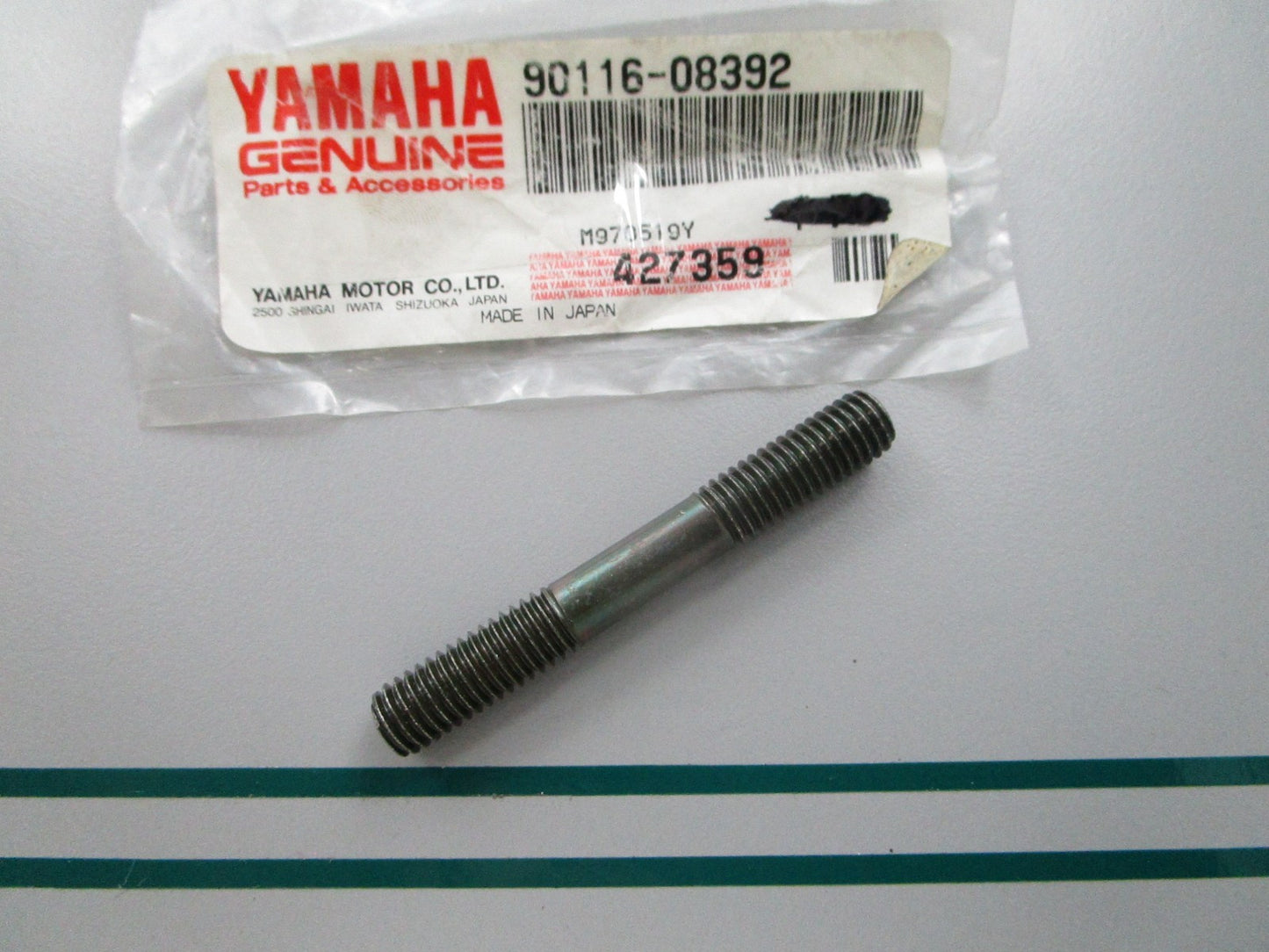 NEW OEM 90116-08392 Yamaha Bolt 0810