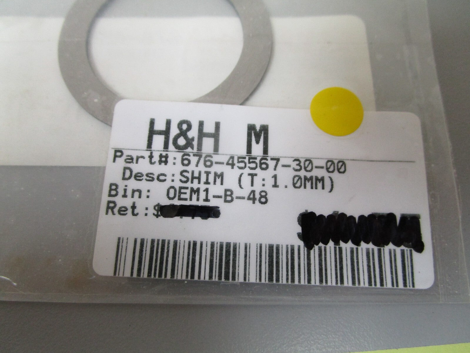 *NEW OEM* 0810 Yamaha (T:1.0MM) Shim 676-45567-30
