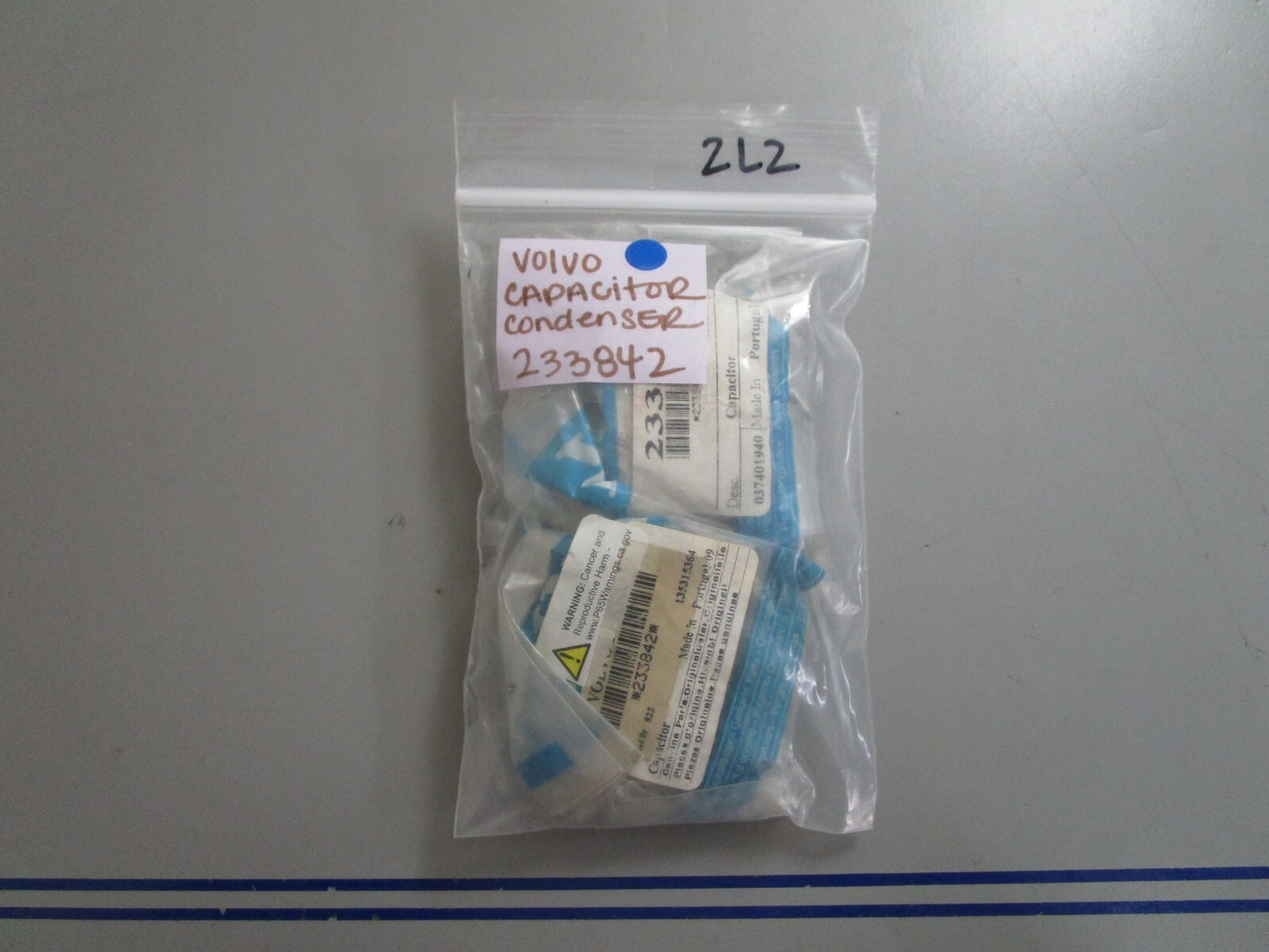 *NEW OEM* (LOT OF 2) 0810 Volvo Penta Capacitor Condenser 233842