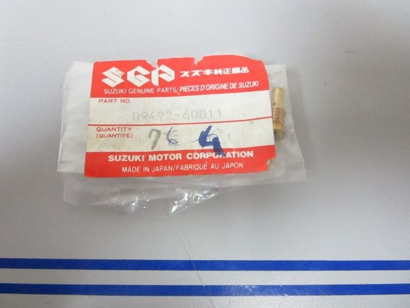 *NEW OEM* 0770 Suzuki #60 Pilot Jet 09492-60011