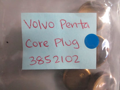NEW OEM 3852102 Volvo Penta Core Plug 0820