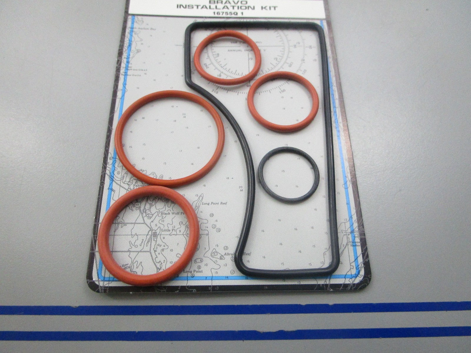 NEW OEM 16755Q1 Mercury Quicksilver Bravo Installation Kit 0810