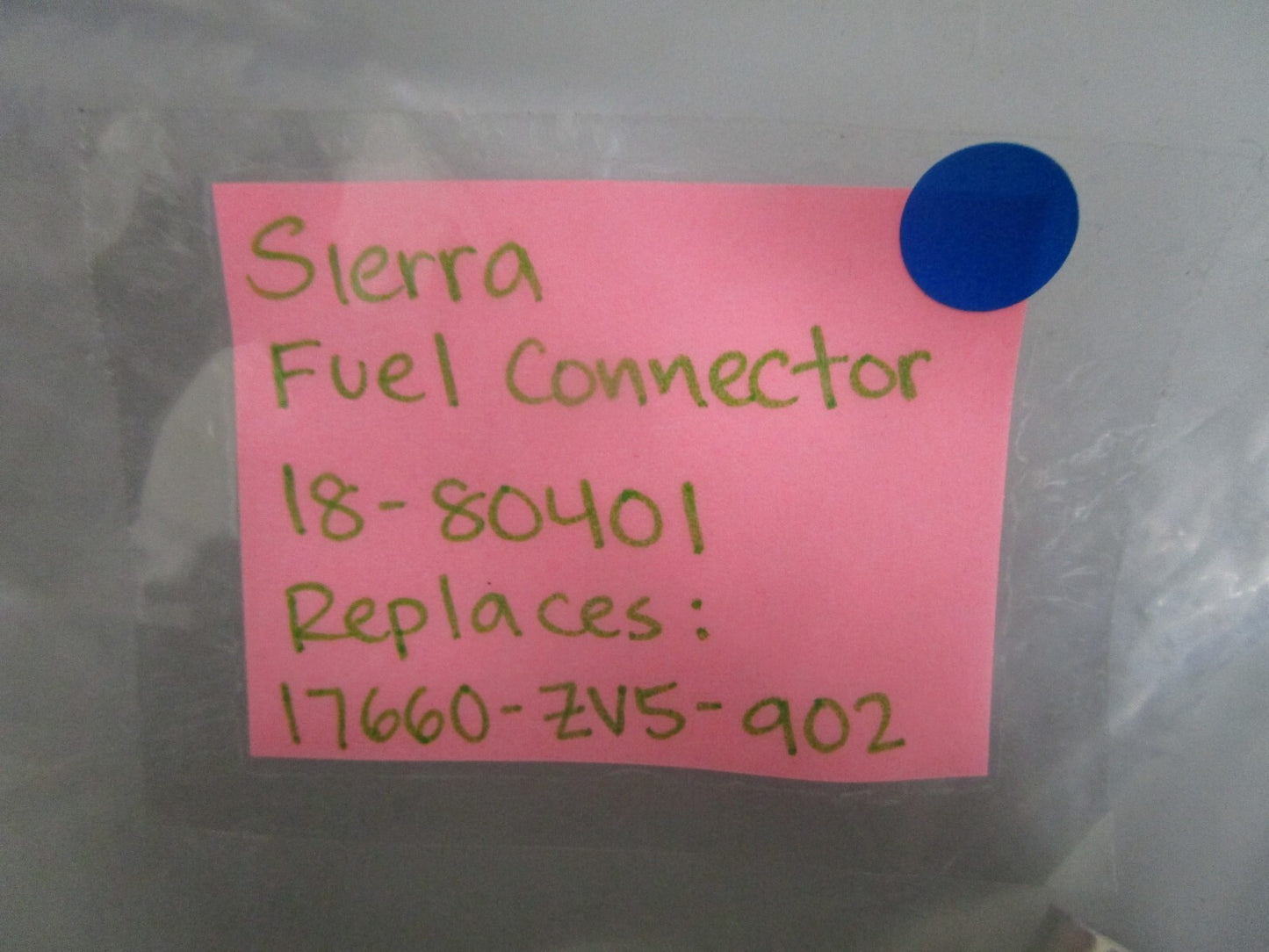 *NEW* 0810 Sierra Fuel Connector 18-80401 Replaces: 17660-ZV5-902