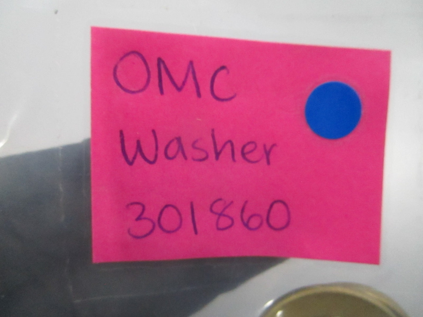 *NEW OEM* 0810 OMC Johnson Evinrude Washer 301860 0301860