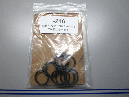 *NEW* (LOT OF 10) 0810 Buna-N Nitrile O-Ring -216