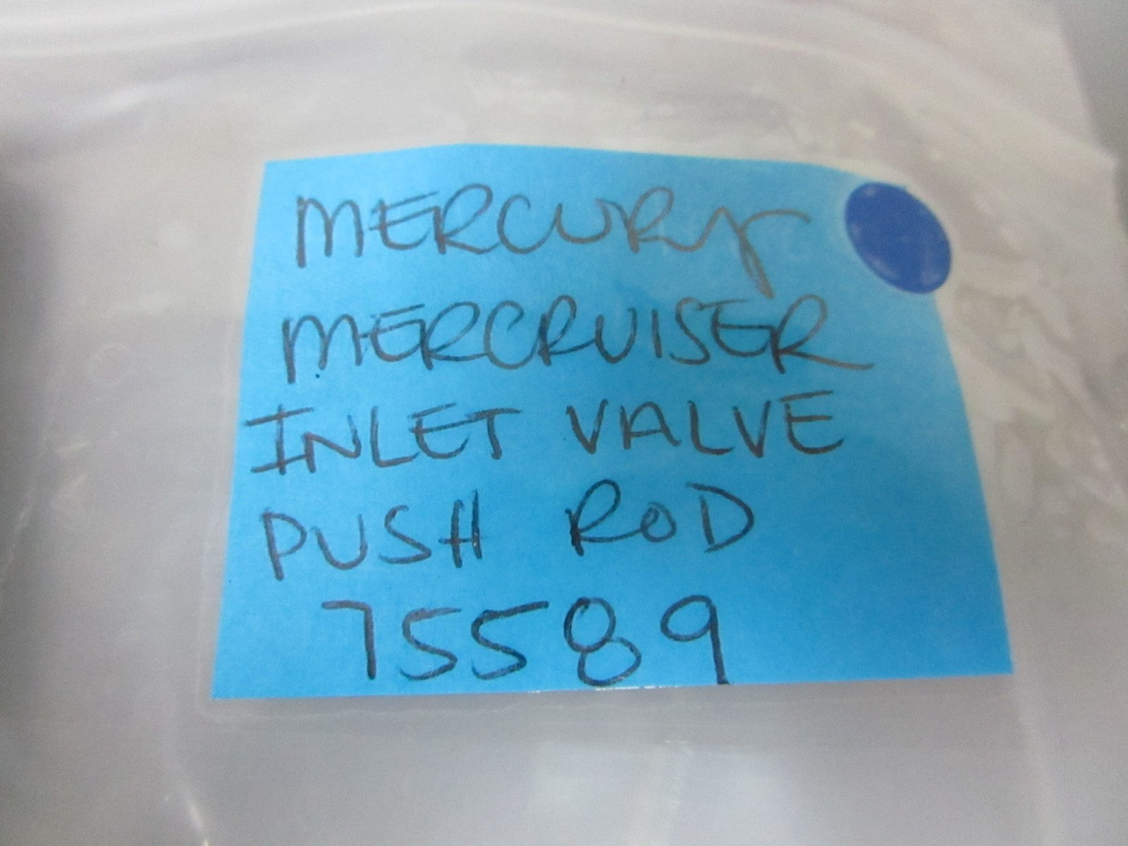 *NEW OEM* 0820 Mercury Mercruiser Inlet Valve Push Rod 75589