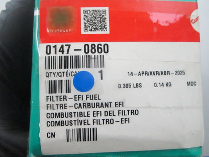 *NEW OEM* 0810 Onan EFI Fuel Filter 0147-0860