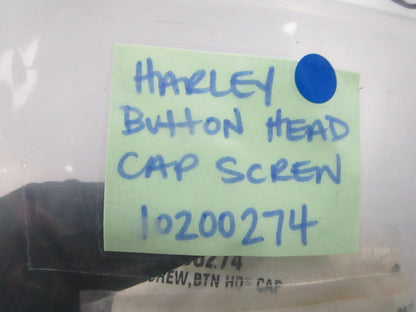 *NEW OEM* 0810 Harley Davidson Button Head Cap Screw 10200274