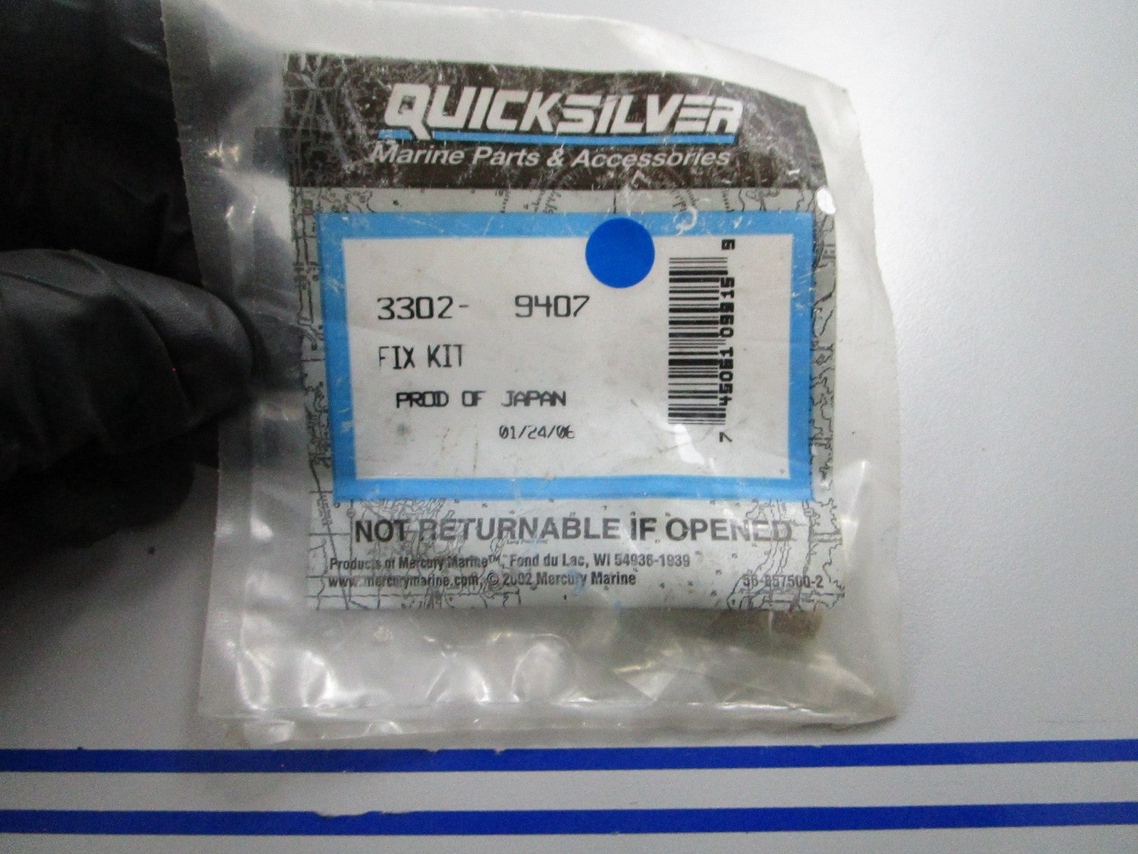 *NEW OEM* 0810 Mercury Quicksilver Fix Kit 3302-9407