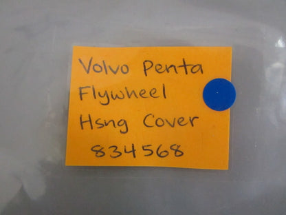 NEW OEM 834568 Volvo Penta Flywheel Housing Cover 0820