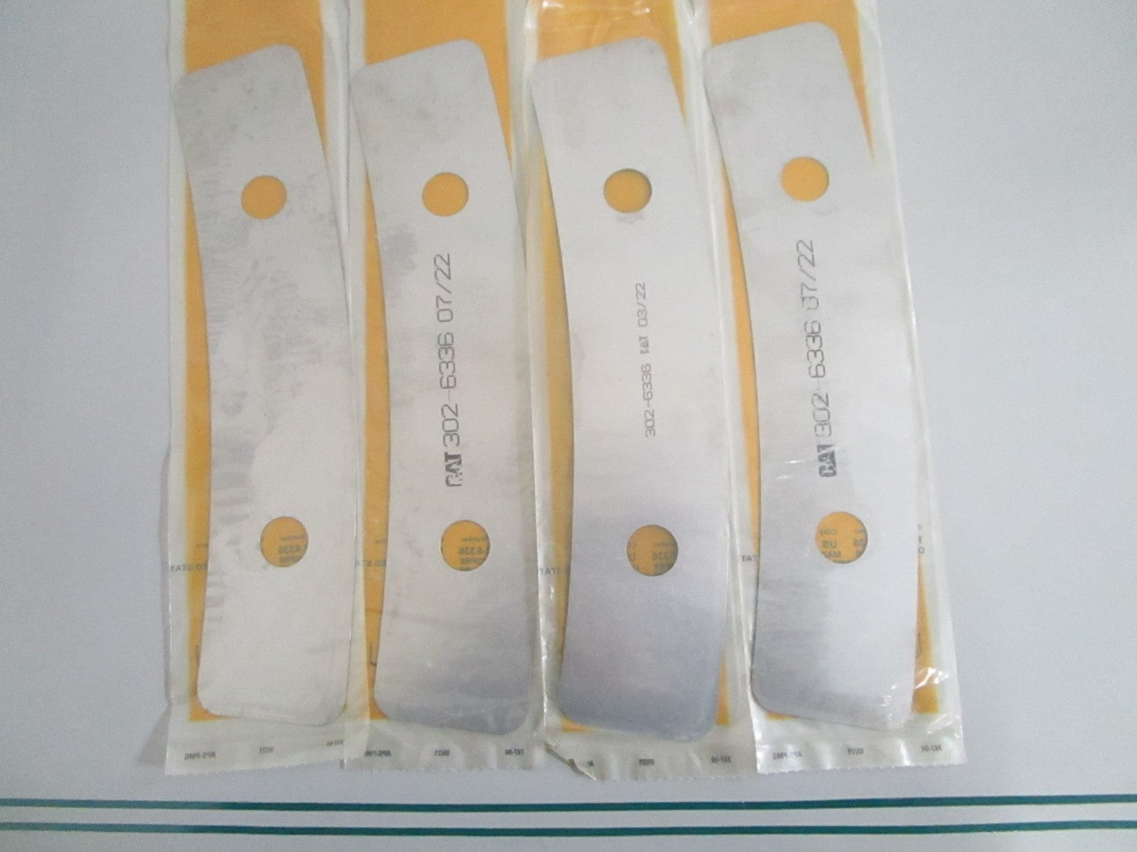 Caterpillar 302-6336 NEW OEM Shim Motor Grader LOT OF 4 NOS Genuine CAT 0820