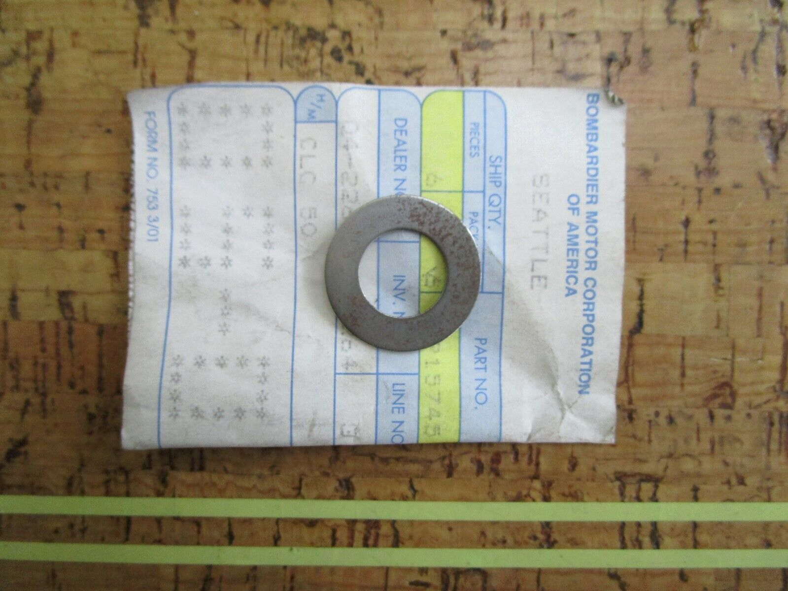*NEW OEM* 0810 OMC Johnson Evinrude Washer 915745 0915745