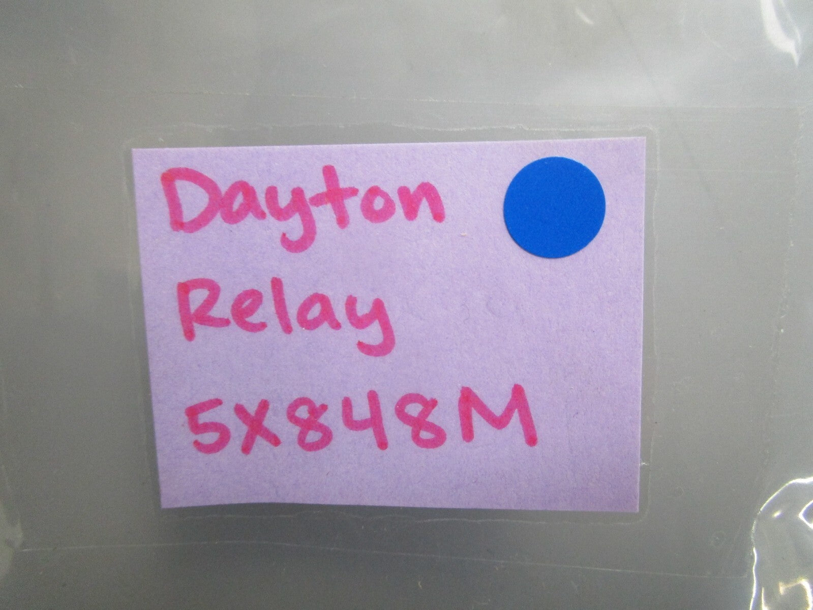 *NEW* 0820 Dayton Electric Relay 5X848M
