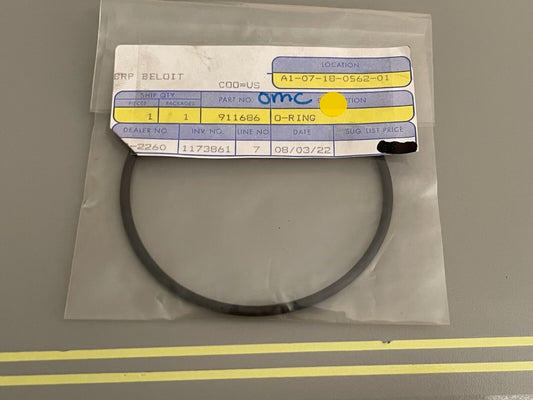 *NEW OEM* 0810 OMC Johnson Evinrude O-Ring 911686 0911686
