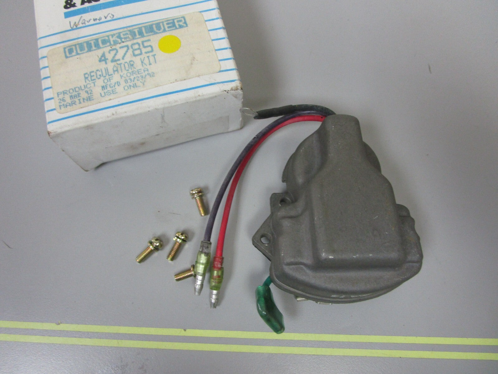 *NEW OEM* 0720 Mercury Quicksilver Regulator Kit 42785