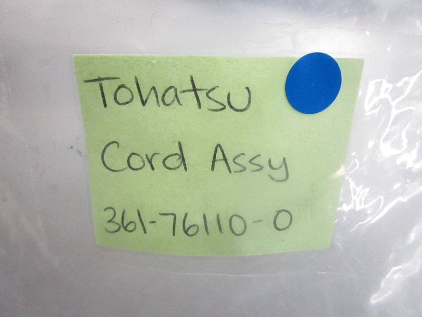 *NEW OEM* 0820 Tohatsu Cord Assy 361-76110-0