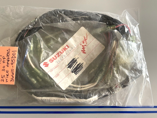 *NEW OEM* 0720 Suzuki 1988 1989 25 hp 30 hp Wire Harness 36610-95D01