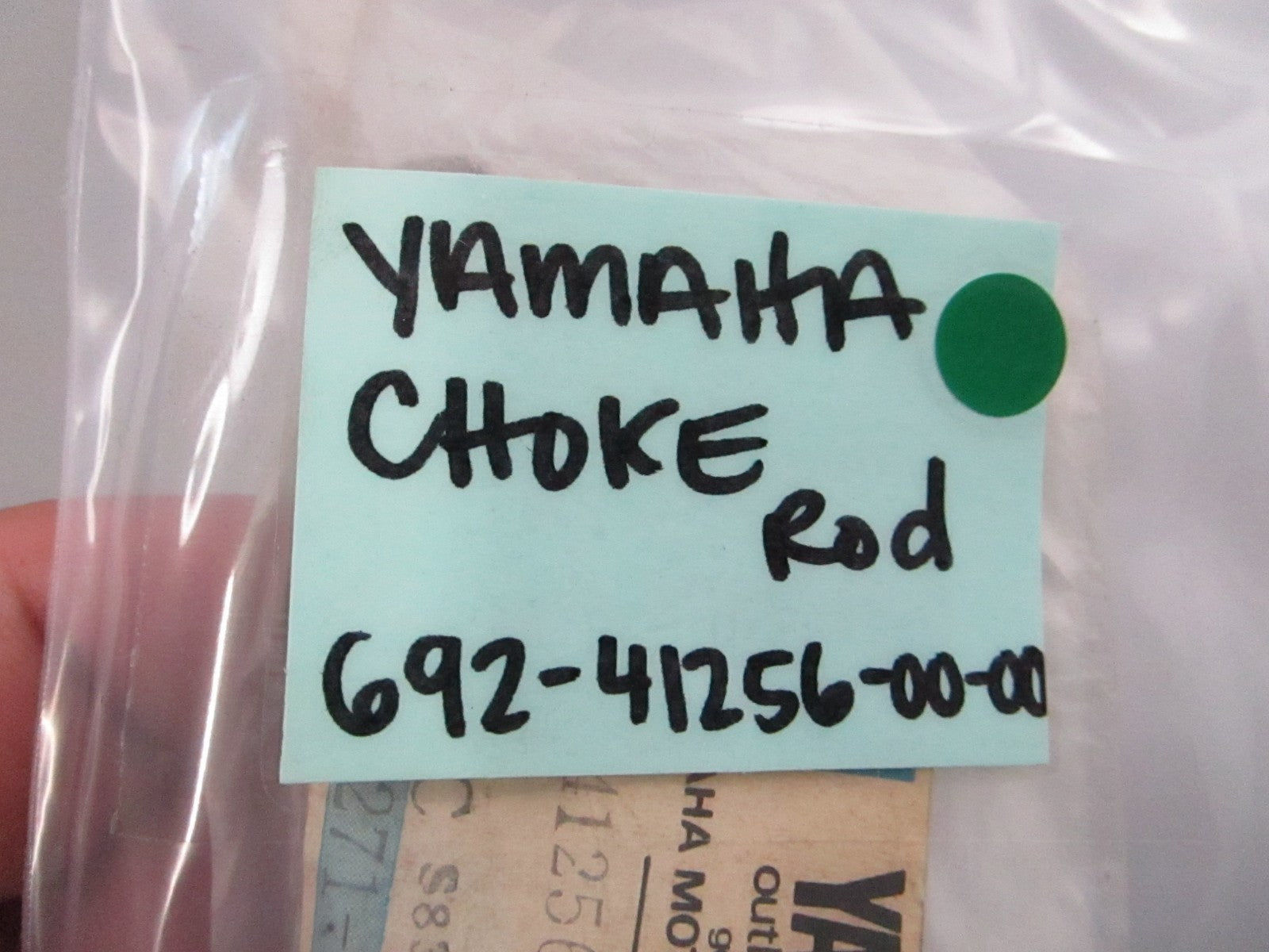 NEW OEM 692-41256-00-00 Yamaha Choke Rod 0810