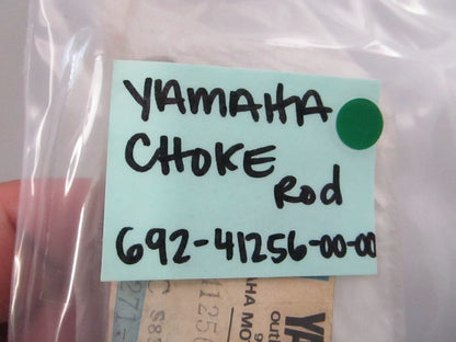 NEW OEM 692-41256-00-00 Yamaha Choke Rod 0810