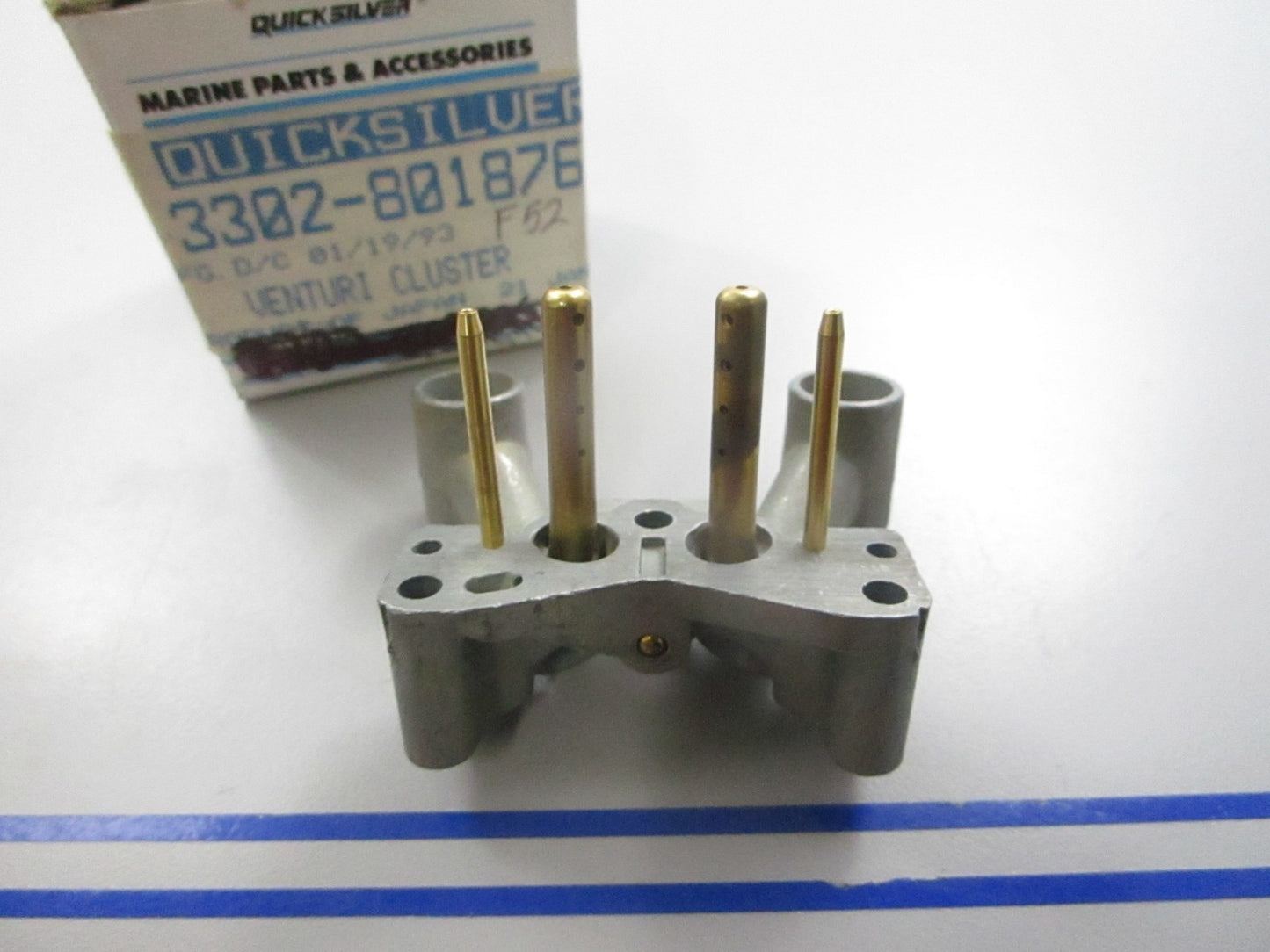 *NEW OEM* 0810 Mercury Quicksilver Venturi Cluster 3302-801876