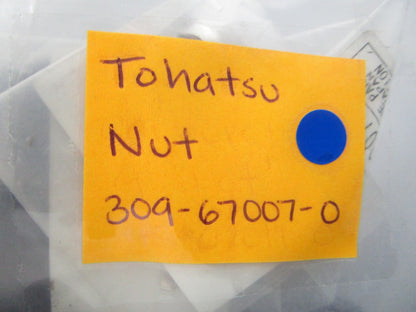 NEW OEM (LOT OF 3) 309-67007-0 309670070 Tohatsu Nut 0810