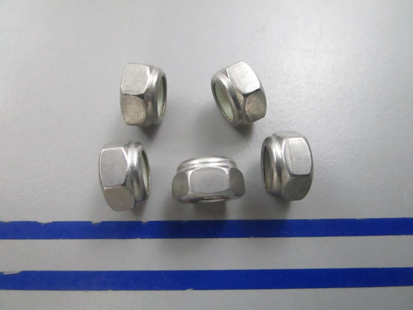 NEW OEM (LOT OF 5) 11-401386 Mercury Quicksilver Nut 0810